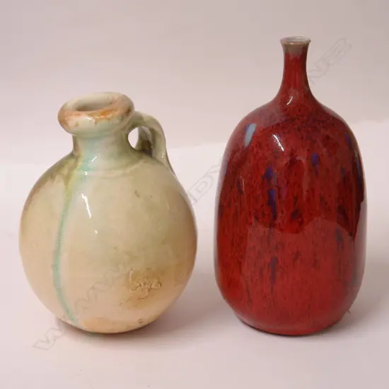 Two Ian Firth pottery items