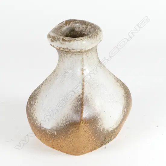 Ian Firth baluster square section vase