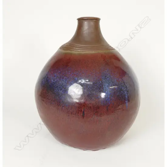 A large Ian Firth spherical vase