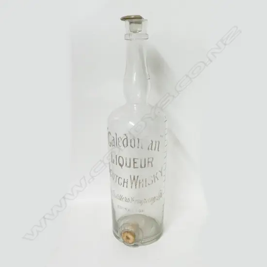 An old bar whisky dispenser