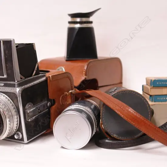 A c.1950s Hasselblad 1000F film camera
