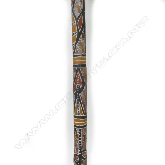 A long vintage Aboriginal didgeridoo