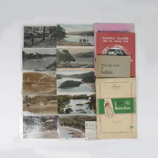 A collection of vintage postcards