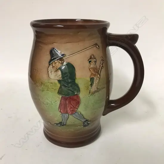 A Royal Doulton Kingsware mug