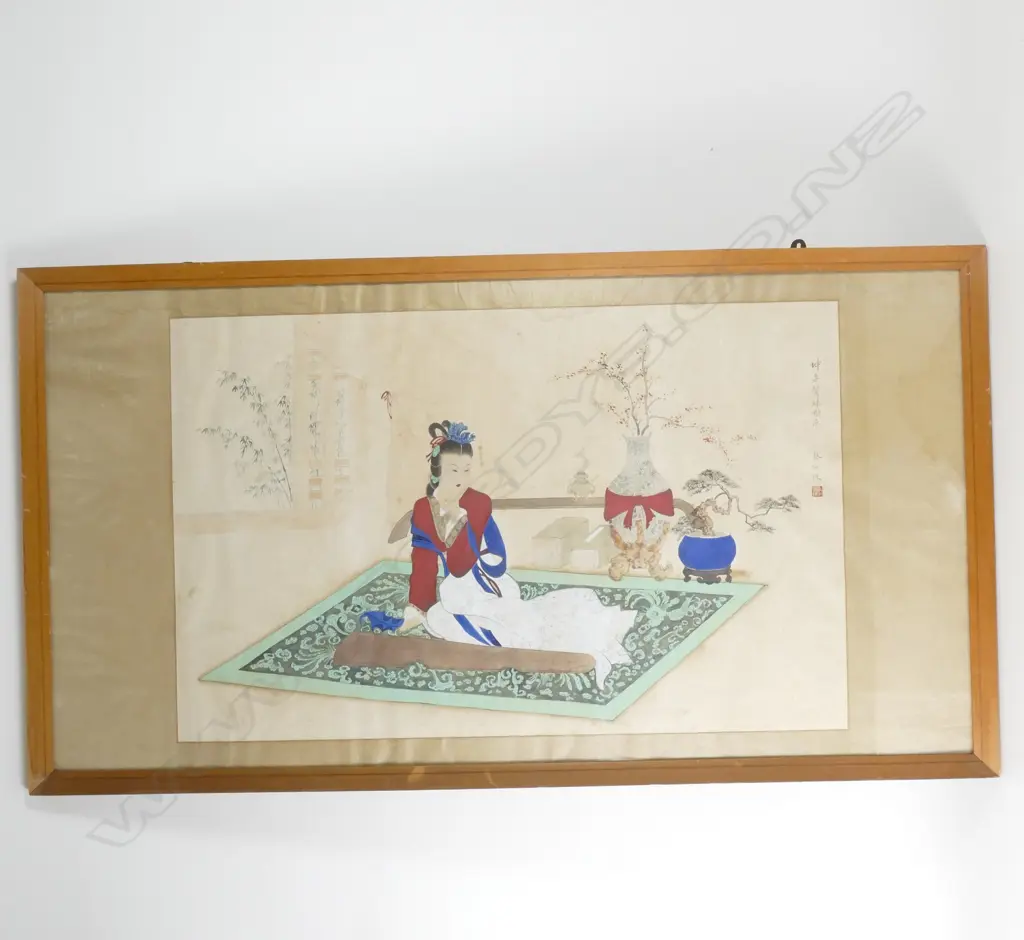 A Chinese watercolour portrait Image 1++