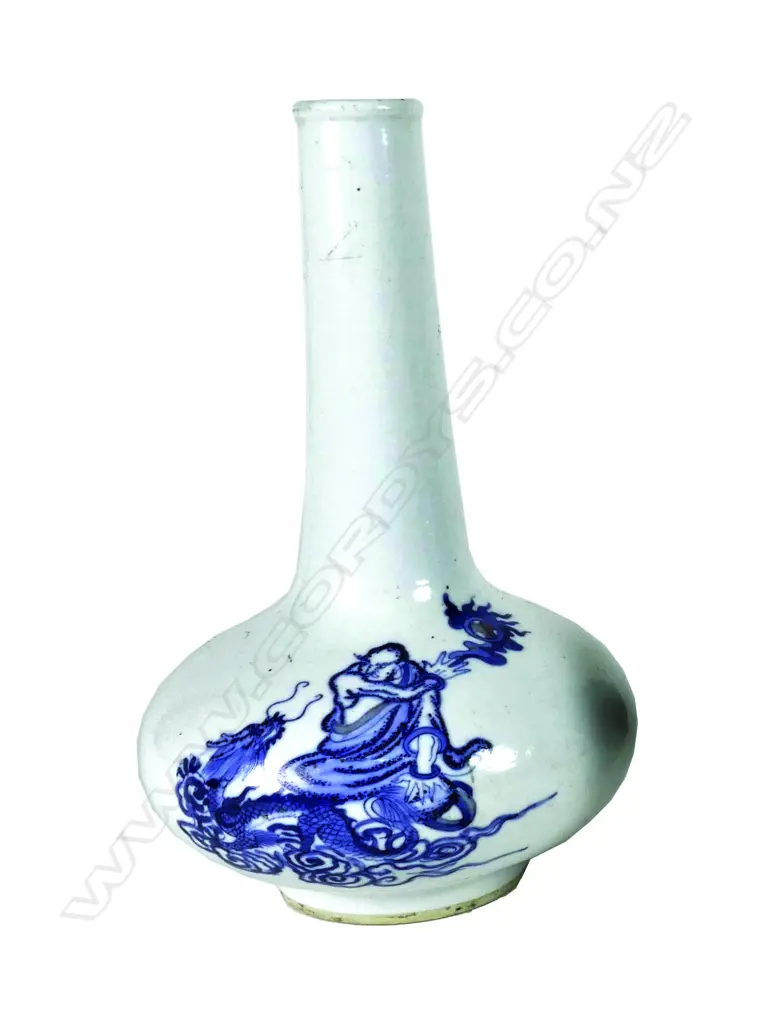 A Chinese porcelain bottle vase Image 1++