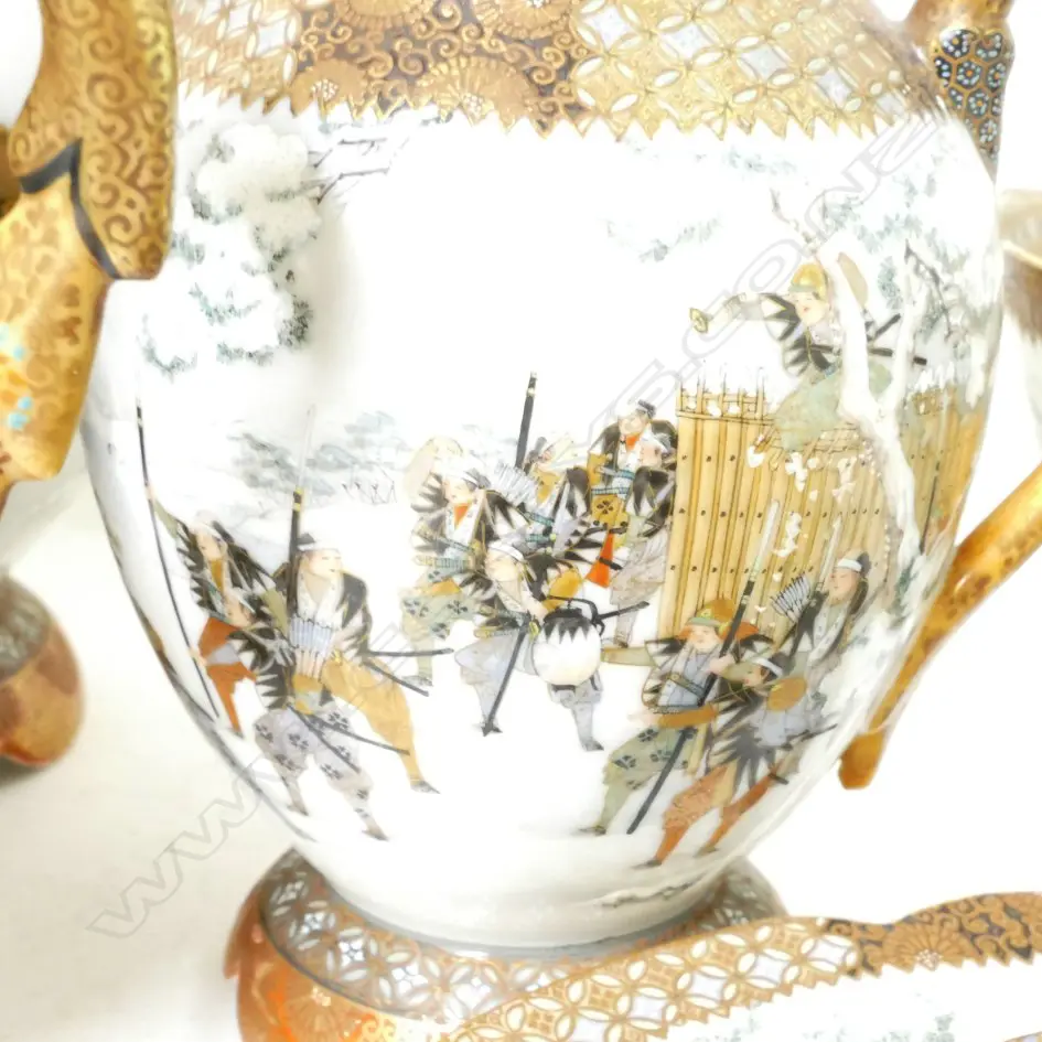 A fine Satsuma tea set Image 1++