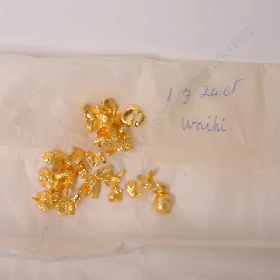 1oz. of Waihi gold nuggets