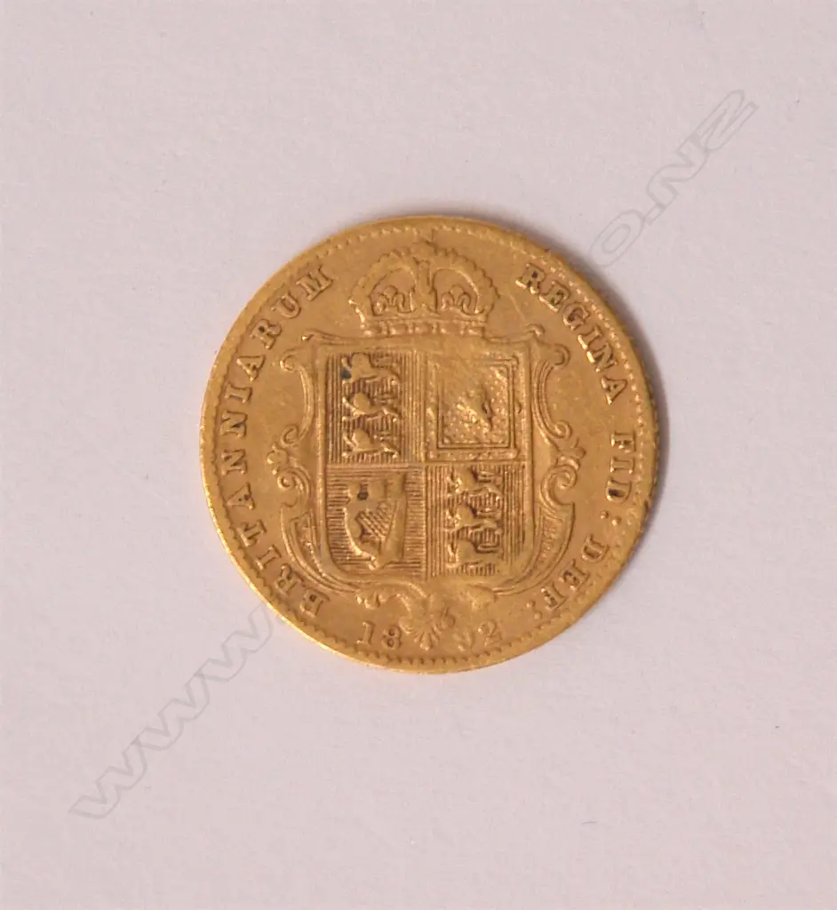 An 1892 gold half sovereign Image 1++