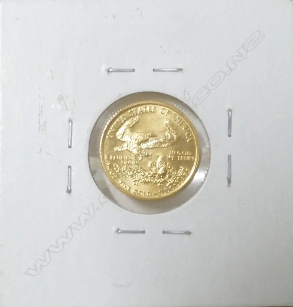 A 1986 U.S.A. $5 gold eagle coin Image 1++
