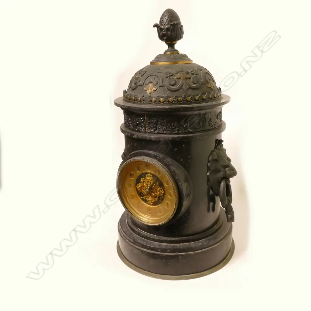 A 19thC French mantel clock Image 1++