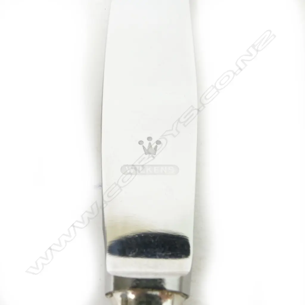 A six place German Wilkens silver part cutlery service Image 1++