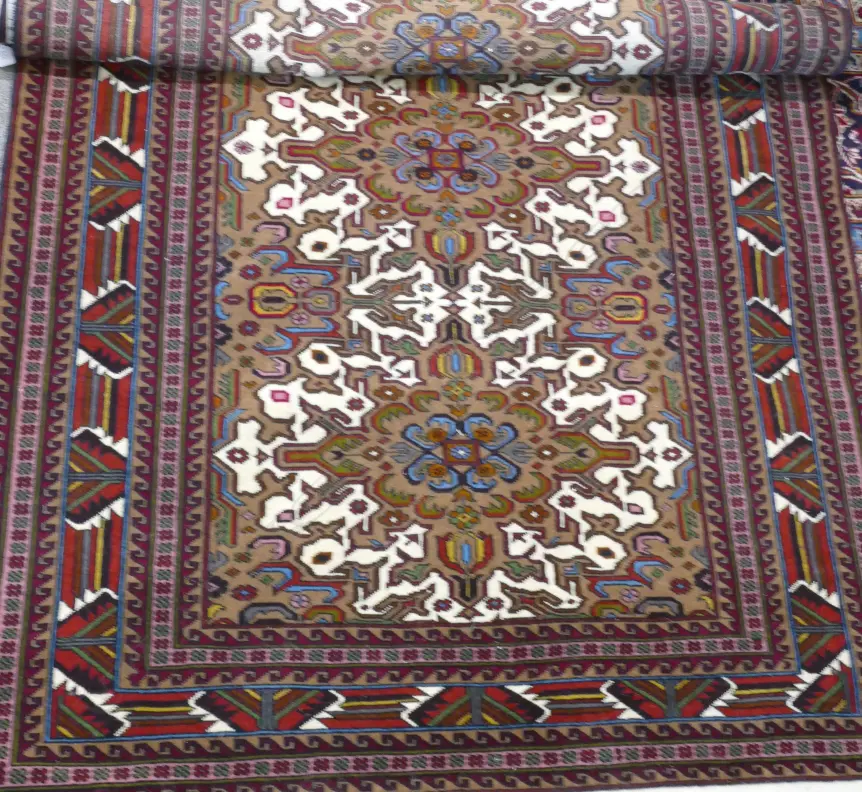 A finely knotted Afghan Baluchi rug Image 1++