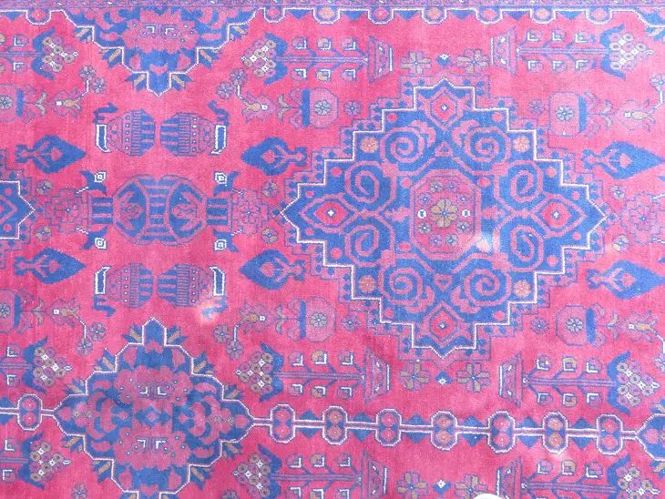 A fine hand knotted Afghan Andkhoi carpet Image 1++