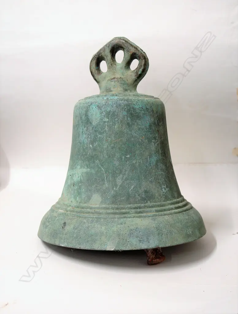 An old bronze school or ship's bell Image 1++
