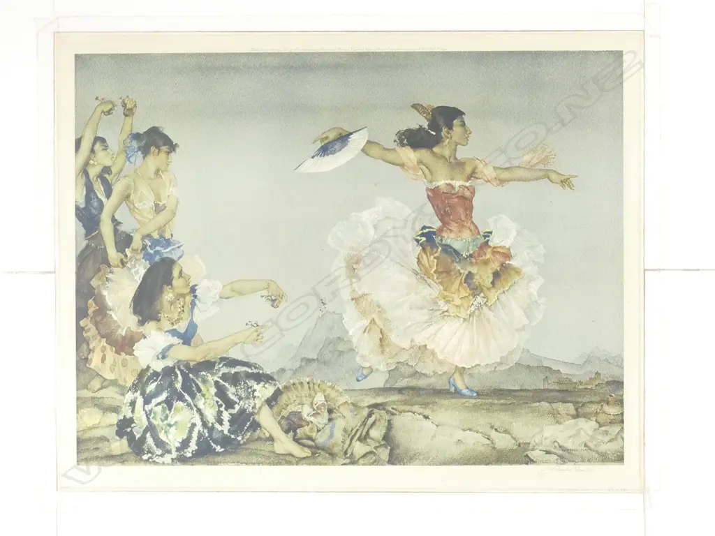 William Russell Flint (UK 1880-1969) Image 1++