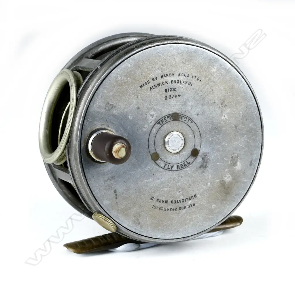 A Hardy's 3¾” 'Perfect' MkII wide drum reel Image 1++