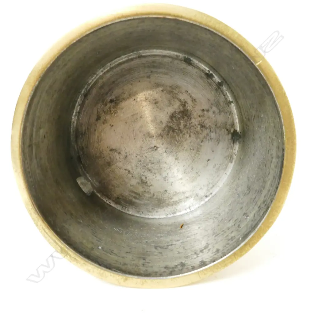 A heavy 19thC brass duck press Image 1++