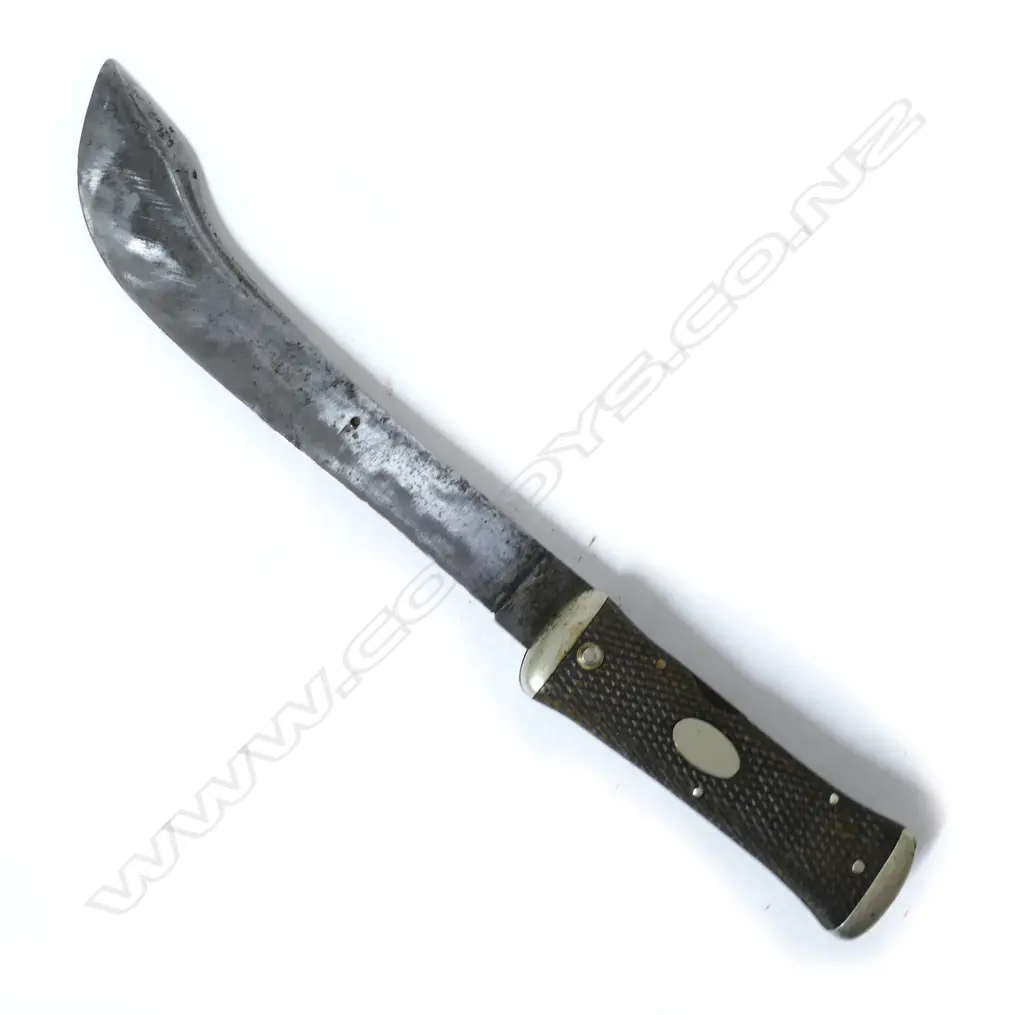 A Victorian lock-back hunting knife by W. Thornhill Image 1++
