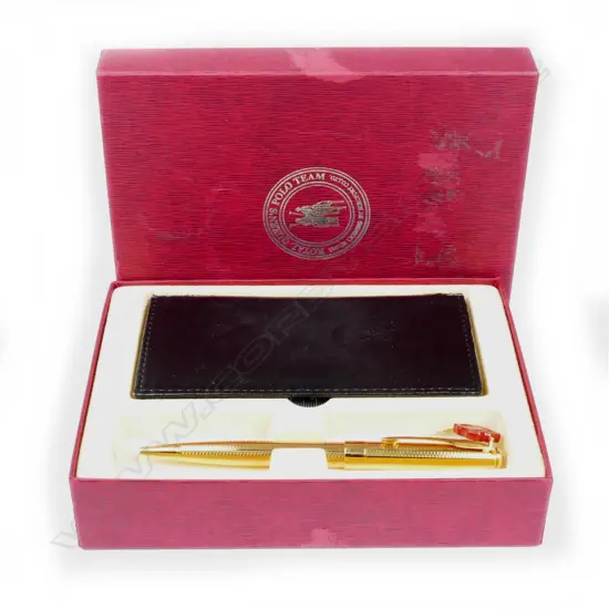 A Parker 'Sonnet' gold plated ball pen