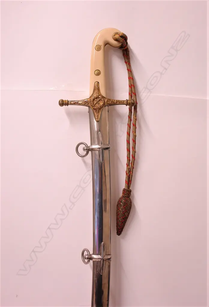 Field Marshal Sir Claud William Jacob's rare mameluke sword Image 1++