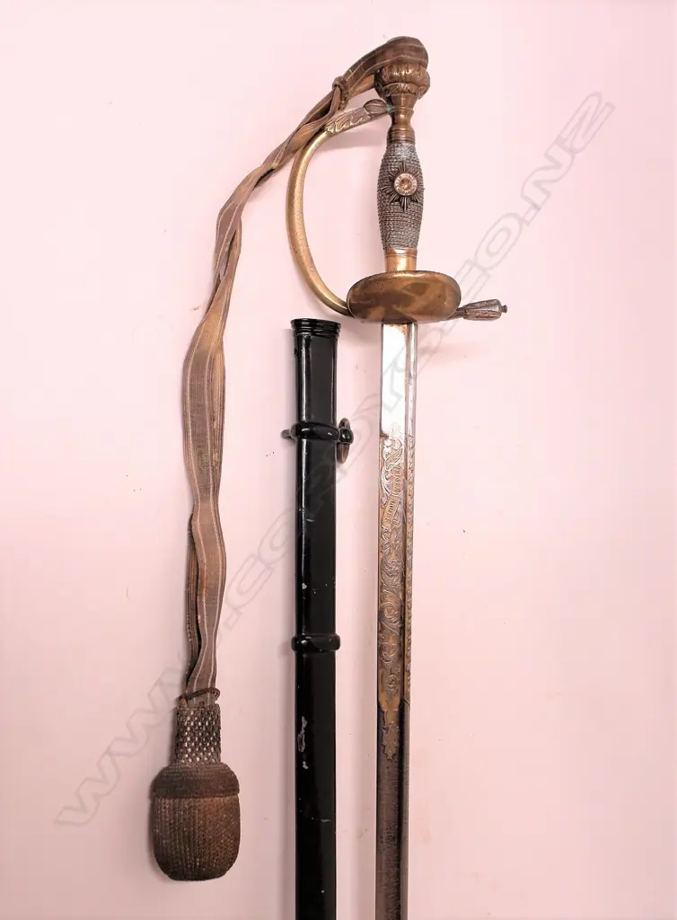 A late 19thC Imperial German presentation sword Image 1++