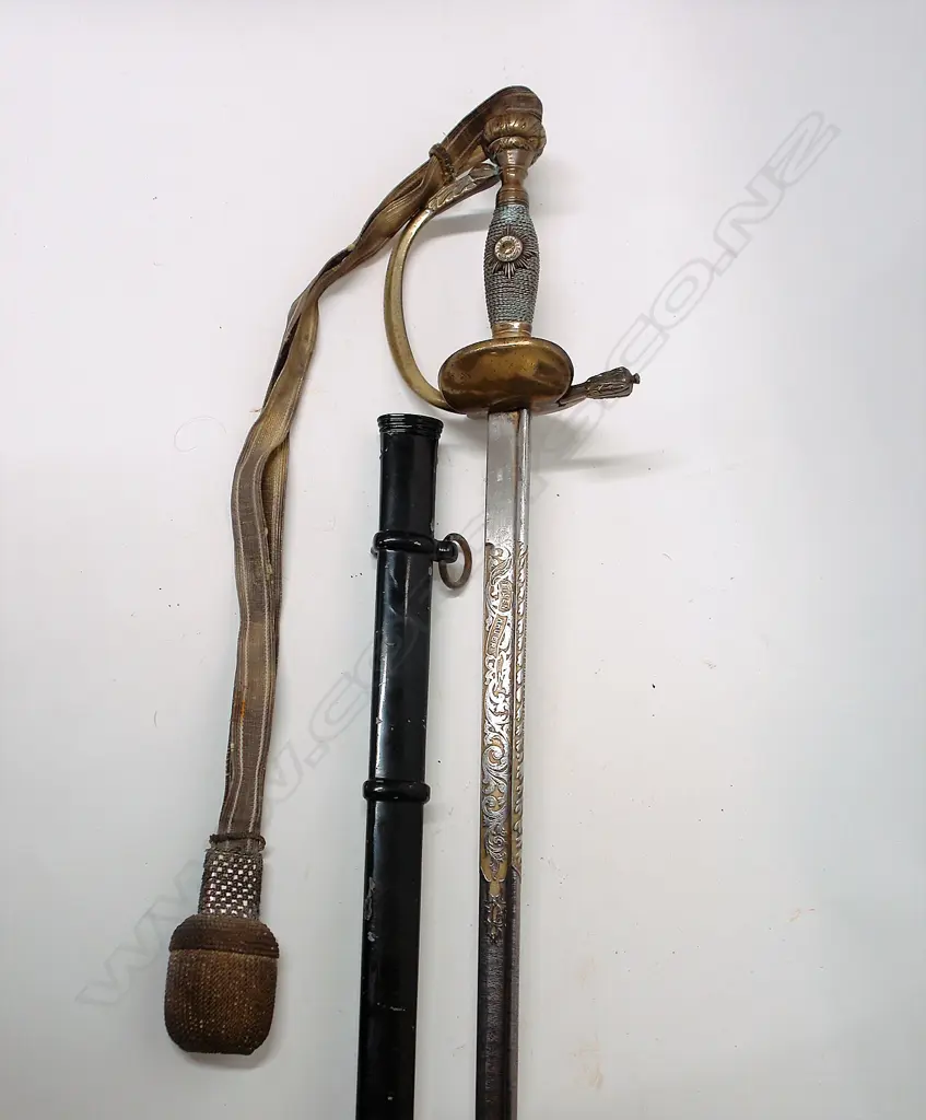A late 19thC Imperial German presentation sword Image 1++