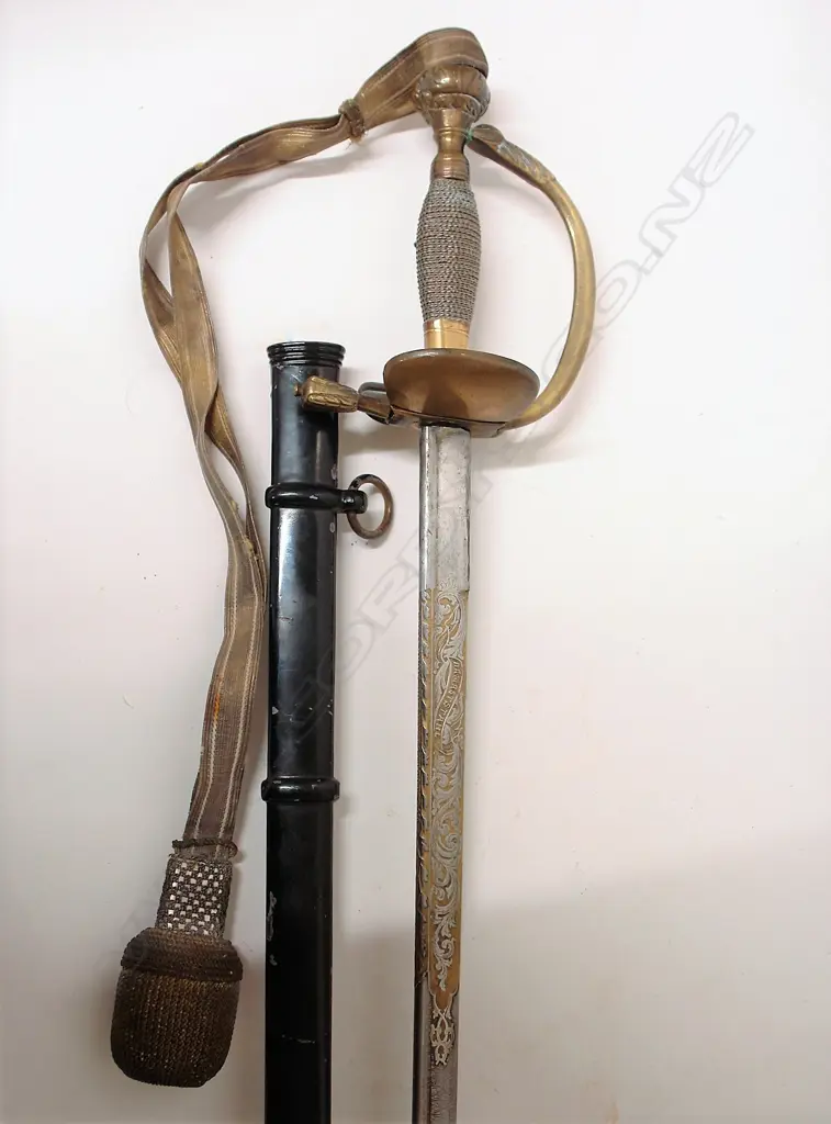 A late 19thC Imperial German presentation sword Image 1++
