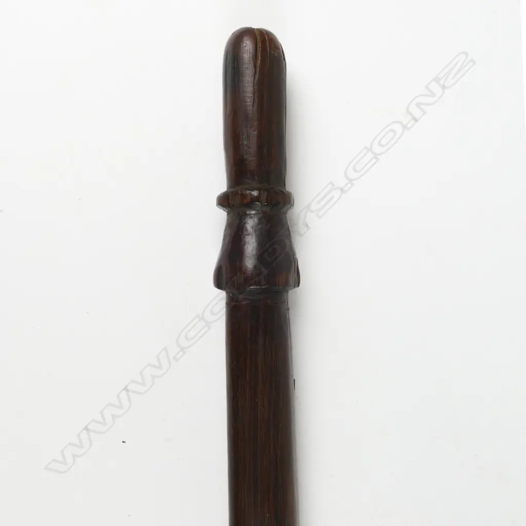 An old Solomon Islands hardwood club Image 1++