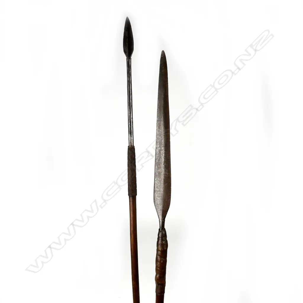 An African assegai and short spear Image 1++