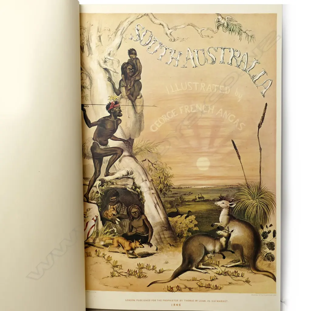 Facsimile edition 765/1000 of George French Angas' 'South Australia Illustrated 1846' Image 1++