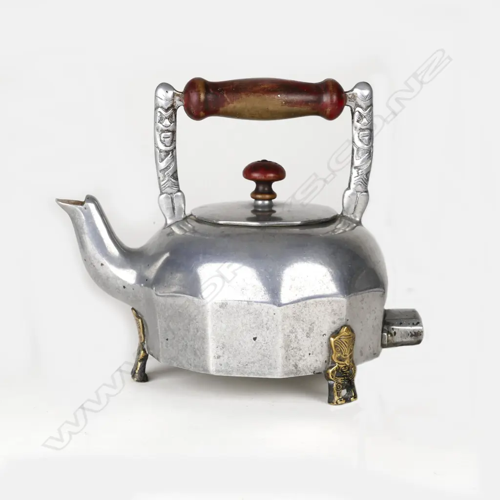 A cast aluminium electric kettle by Christensen Image 1++