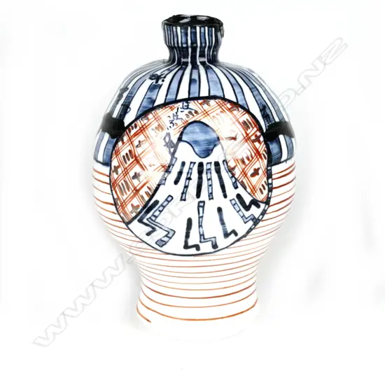 An Aaron Scythe porcelain vase