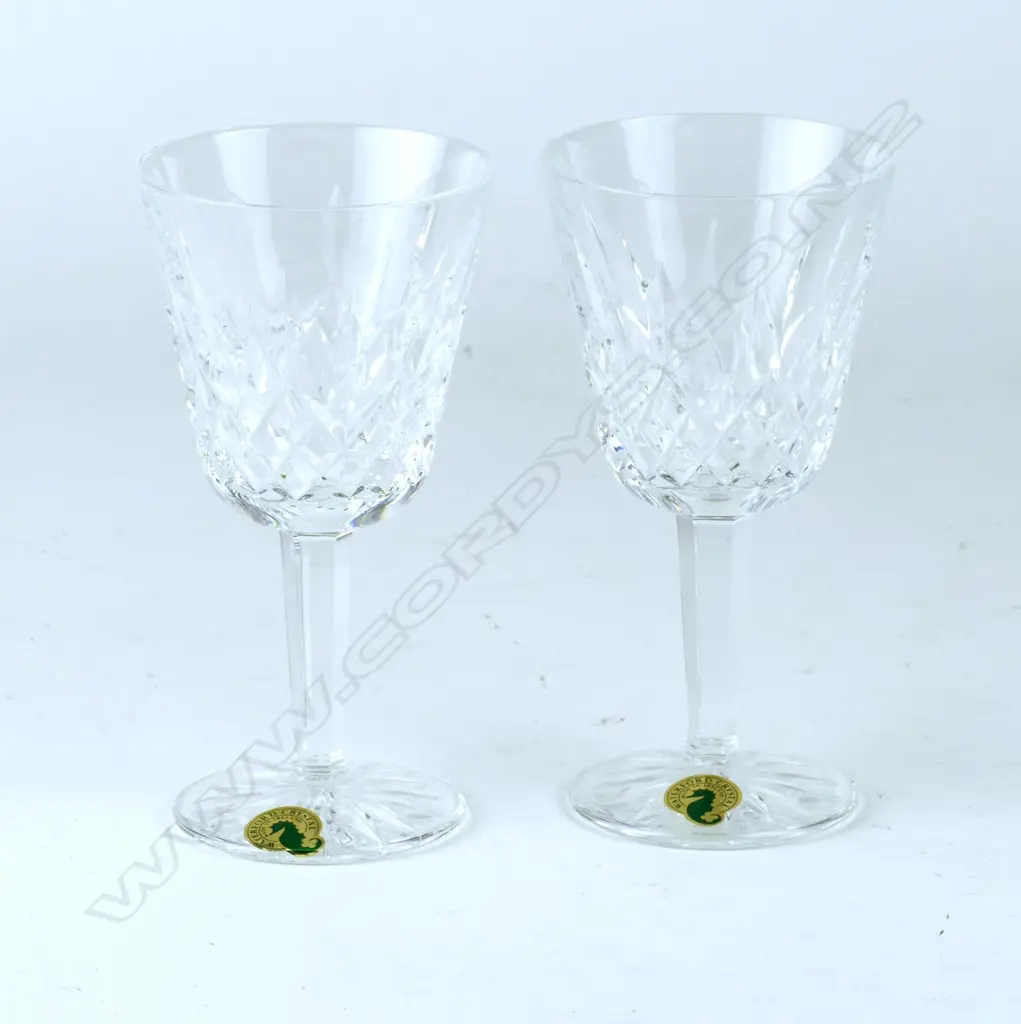 Twelve Waterford wine glasses Image 1++