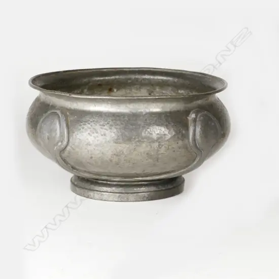 An English Pewter table jardinière