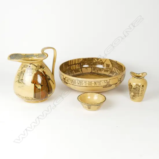 A Royal Doulton part wash set