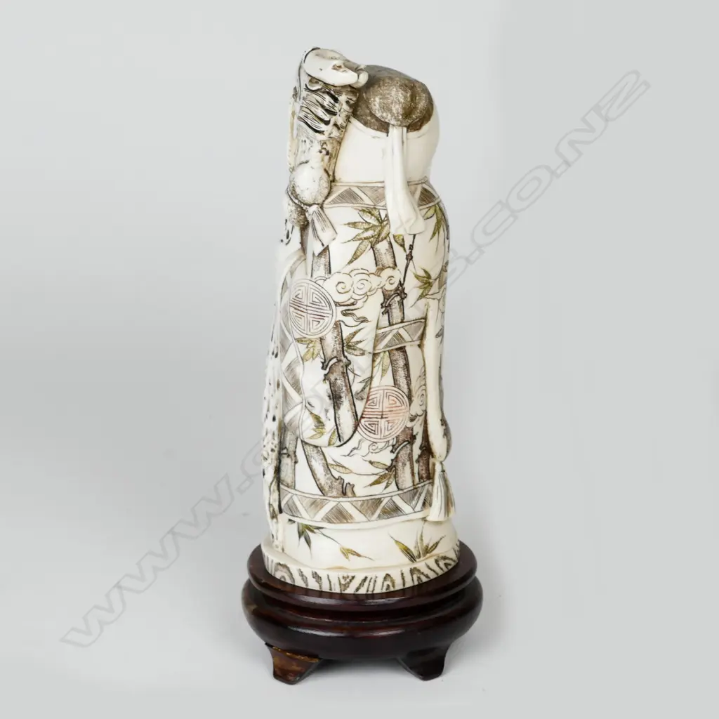 A Chinese ivory figure of Shou Lao Image 1++