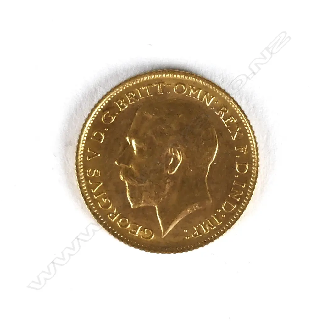 A 1912 gold half-sovereign Image 1++