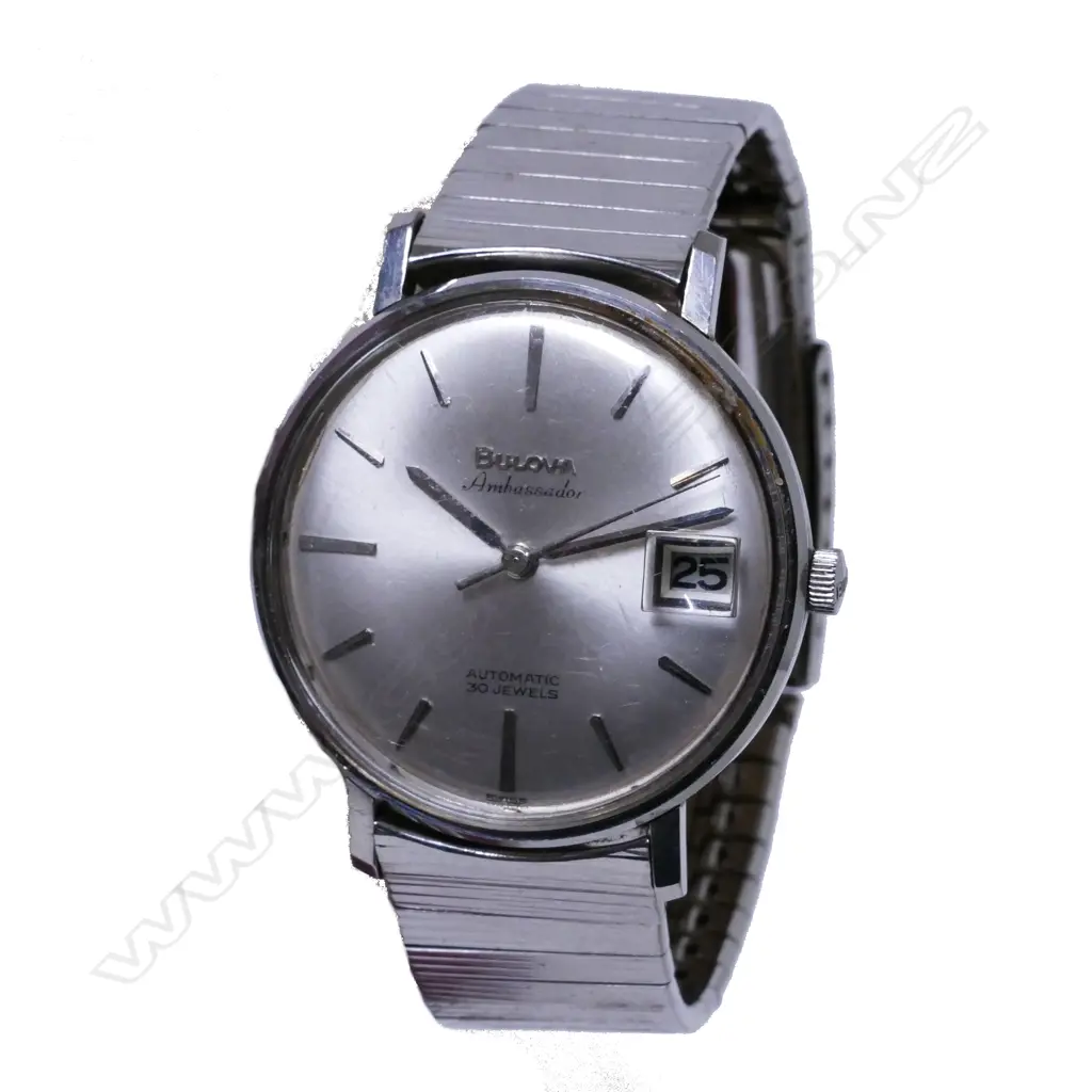 A Swiss Bulova 'Ambassador' gent's wristwatch Image 1++