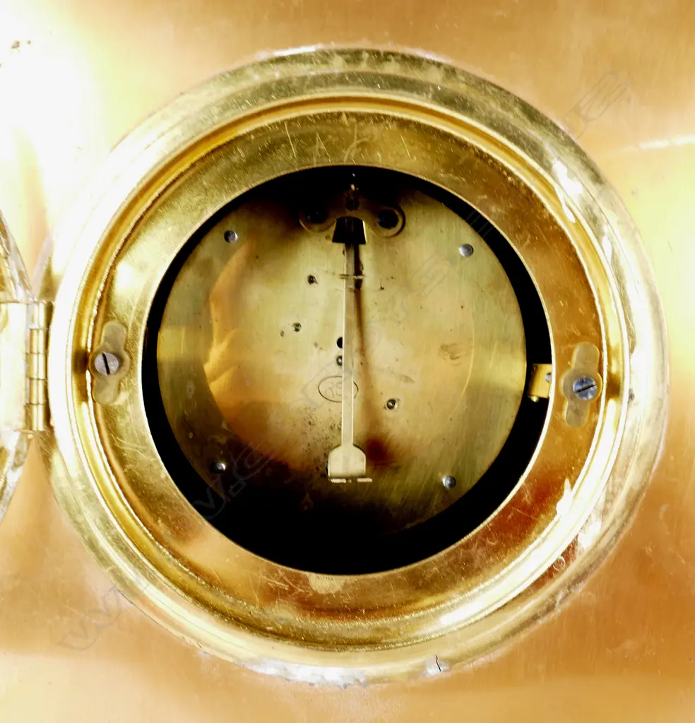 A copper Arts & Crafts mantel clock Image 1++