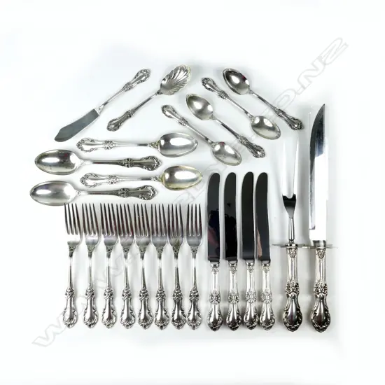 A part-set of American ‘International’ sterling silver table cutlery