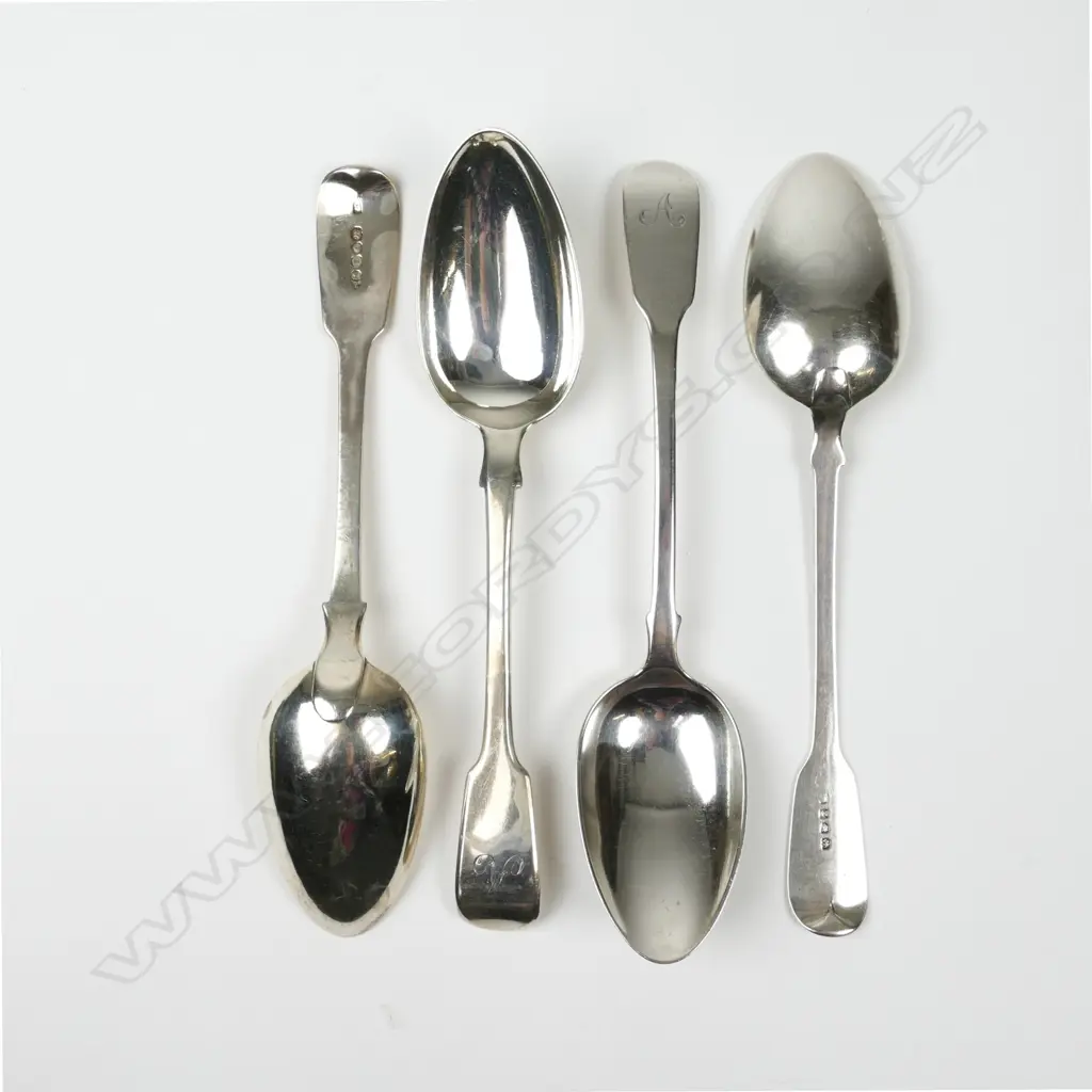 Four silver tablespoons Image 1++