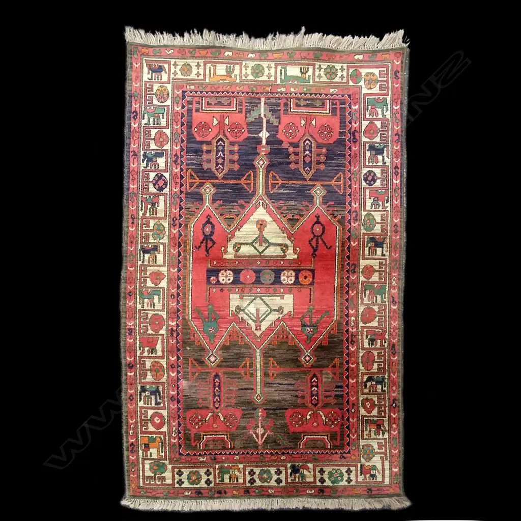 A Persian Caucasian rug Image 1++