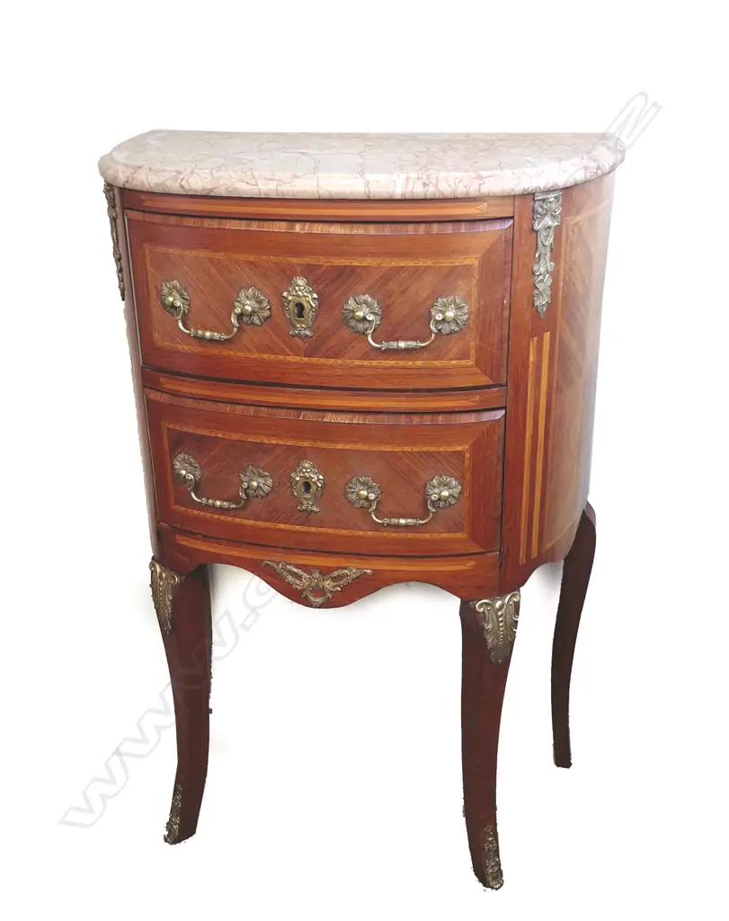 A small modern French Kingwood commode Image 1++