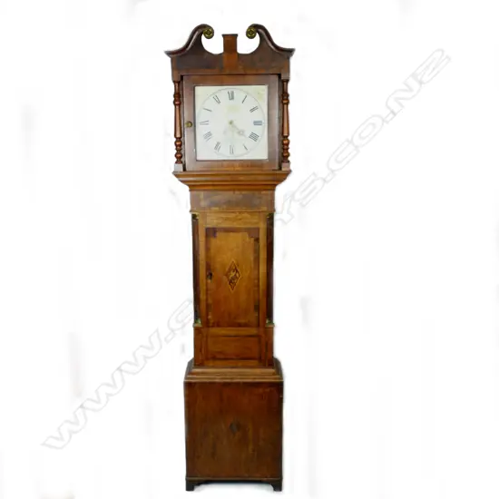 A 19thC English longcase clock