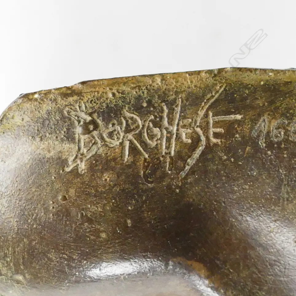 A gilded bronze bust Image 1++