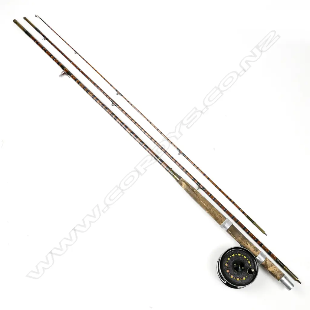RUDGE 3 PCE SPLIT CANE ROD Image 1++