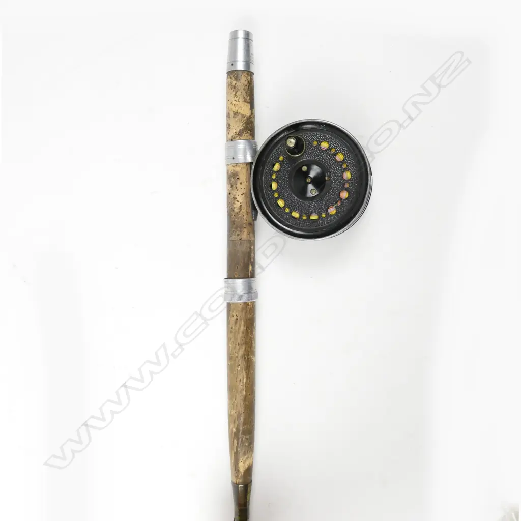 RUDGE 3 PCE SPLIT CANE ROD Image 1++