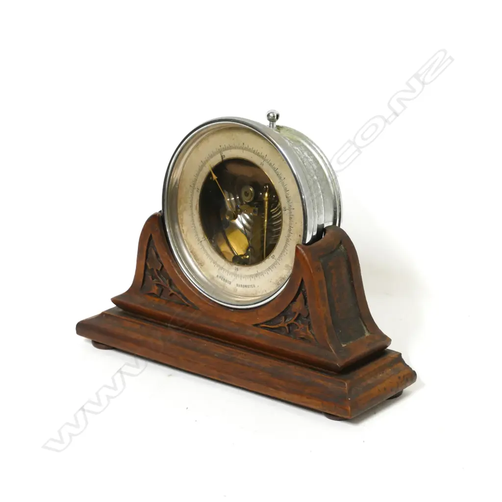 A vintage aneroid barometer Image 1++
