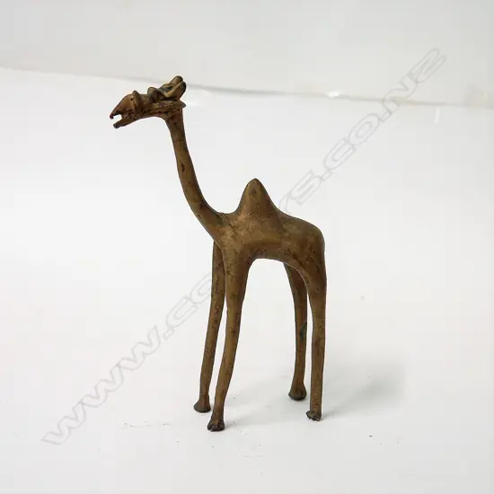 WEST AFRICAN BRONZE CAMEL